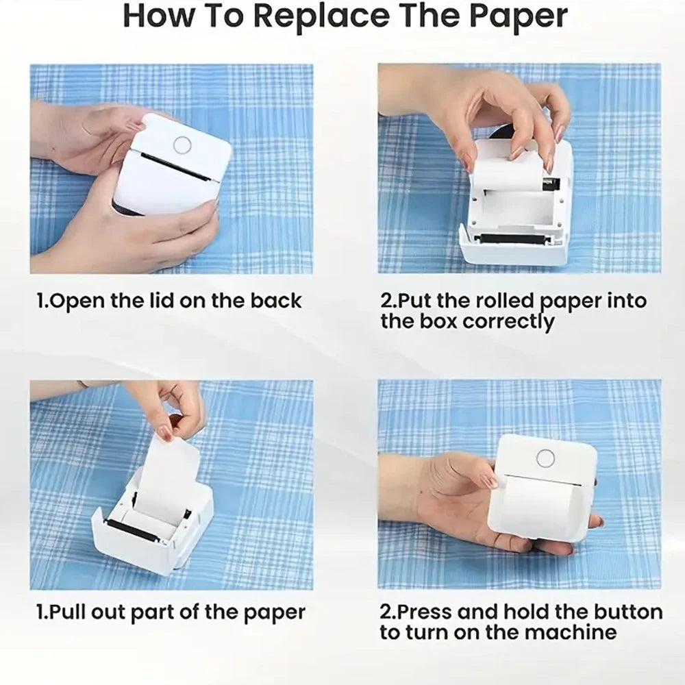 Mini HD Portable Printer