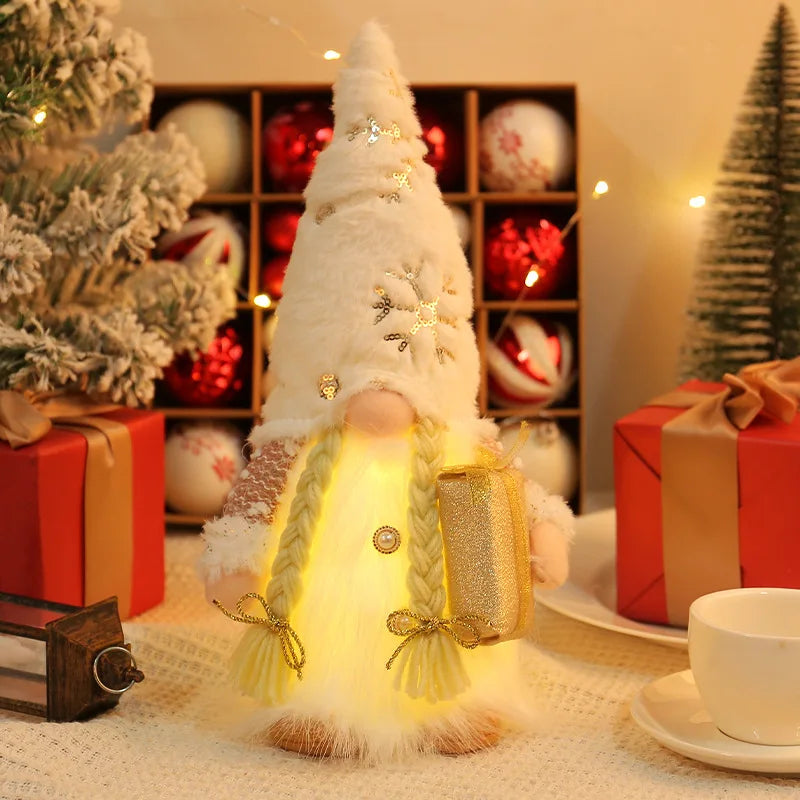 LED Glowing Gnome Christmas Decorations