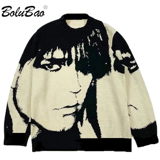 BOLUBAO 2024 Casual Brand Sweater Men's Spring Autumn male