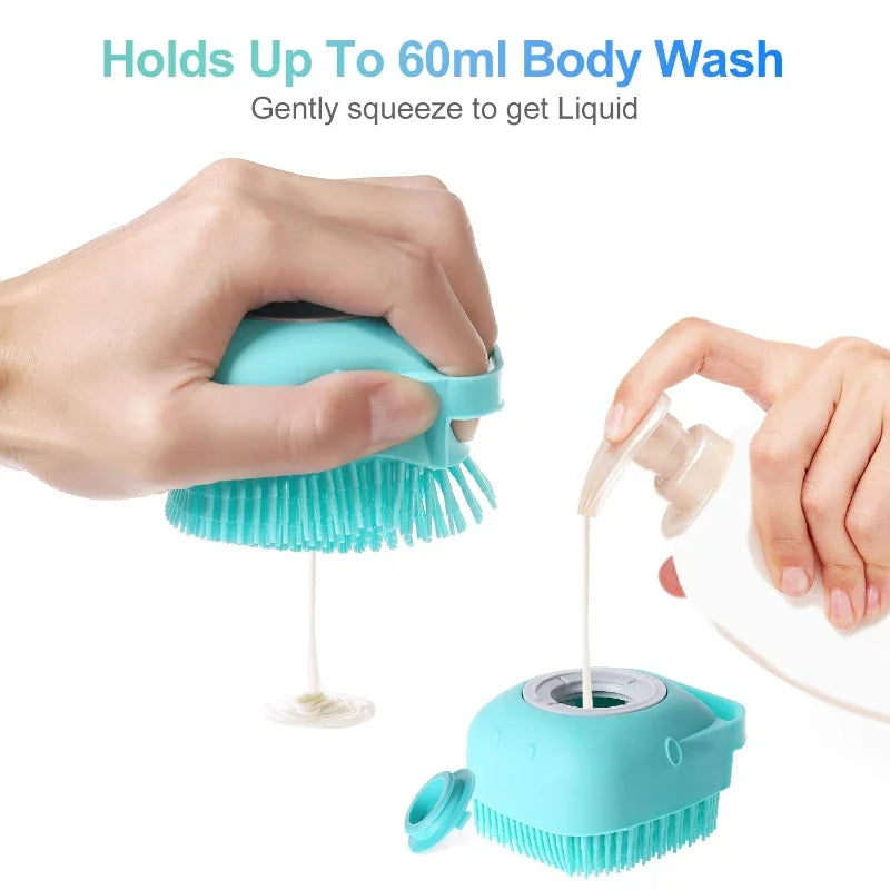 Pet Dog  Shampoo Brush