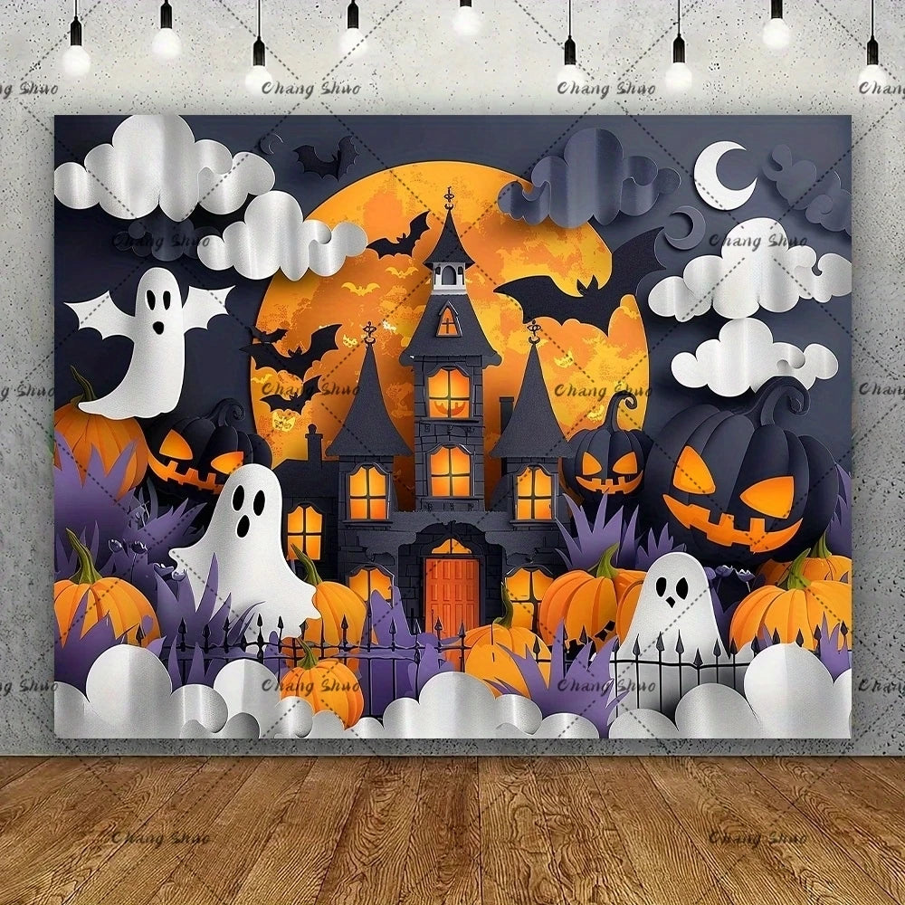 Halloween BackdropParty Decoration