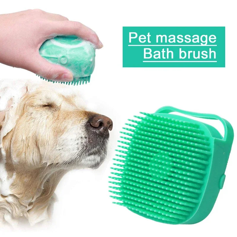 Pet Dog  Shampoo Brush