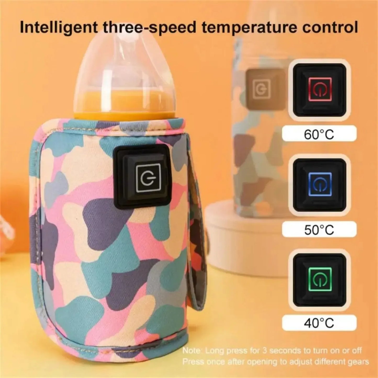 Milk Water Warmer Bottle