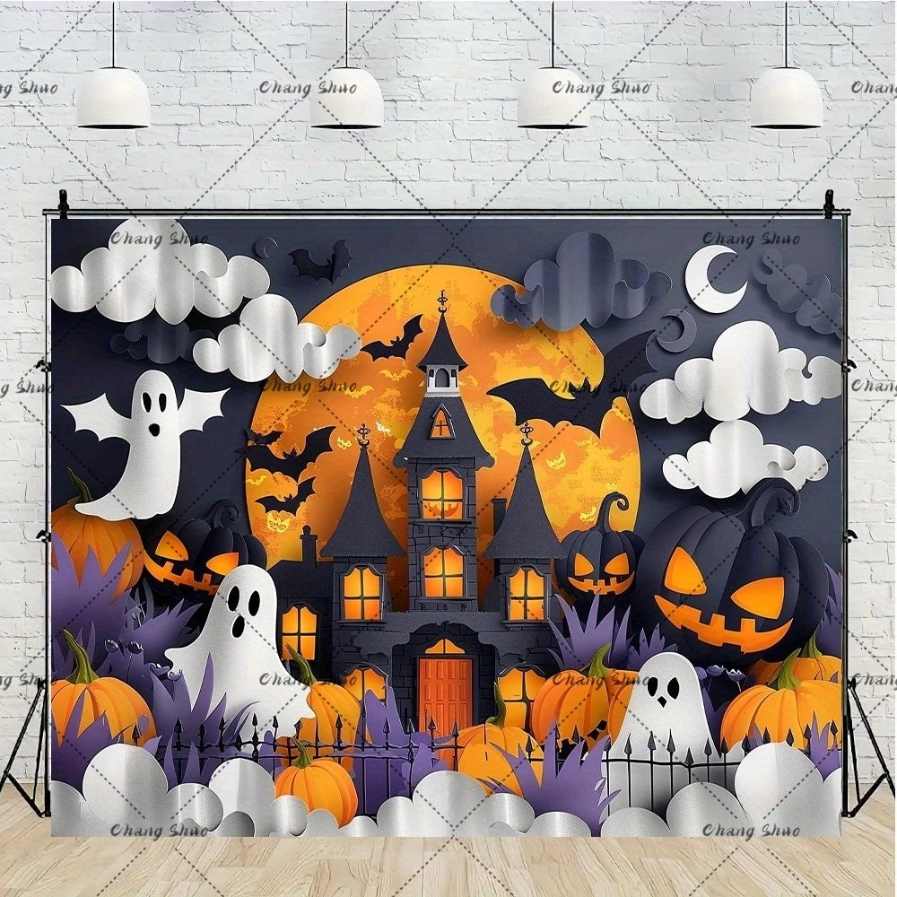 Halloween BackdropParty Decoration