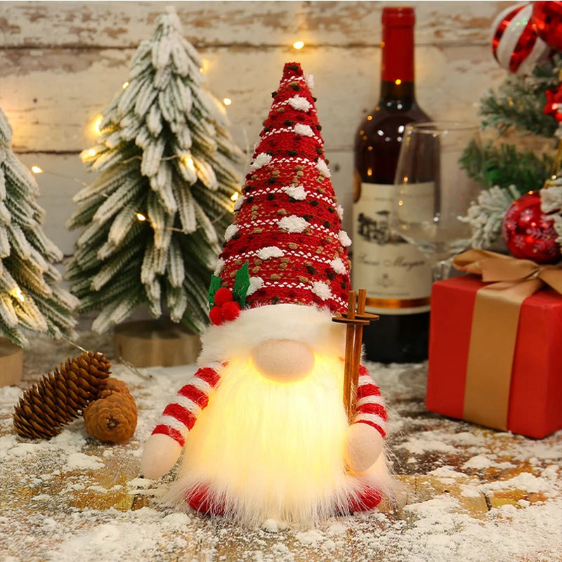 LED Glowing Gnome Christmas Decorations